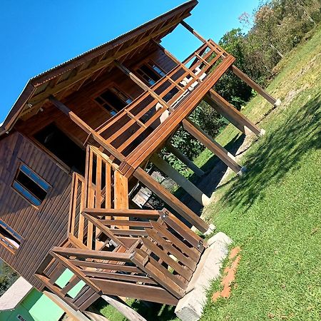 Cabana E Casa De Campo Bromelia Urubici Buitenkant foto